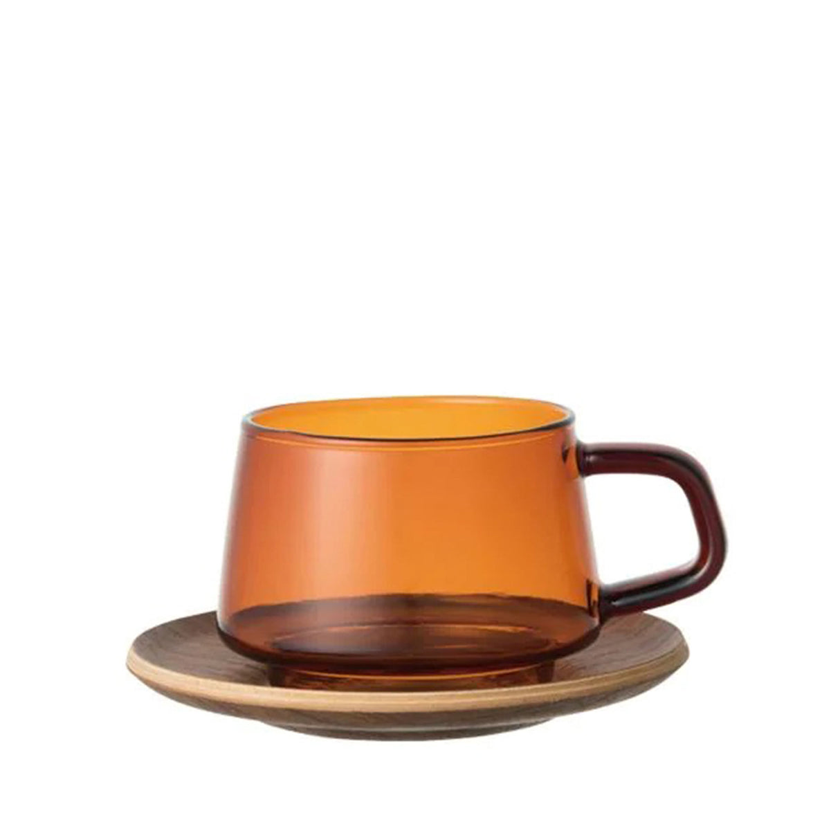Sepia Amber Cup & Saucer