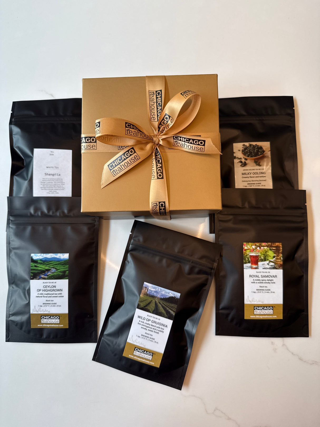 Chicago Teahouse Classic Caffeinated Box