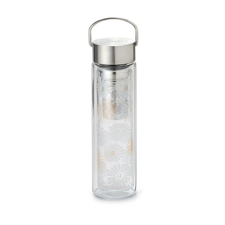 Glass Tumbler with Infuser - 12-Ounces