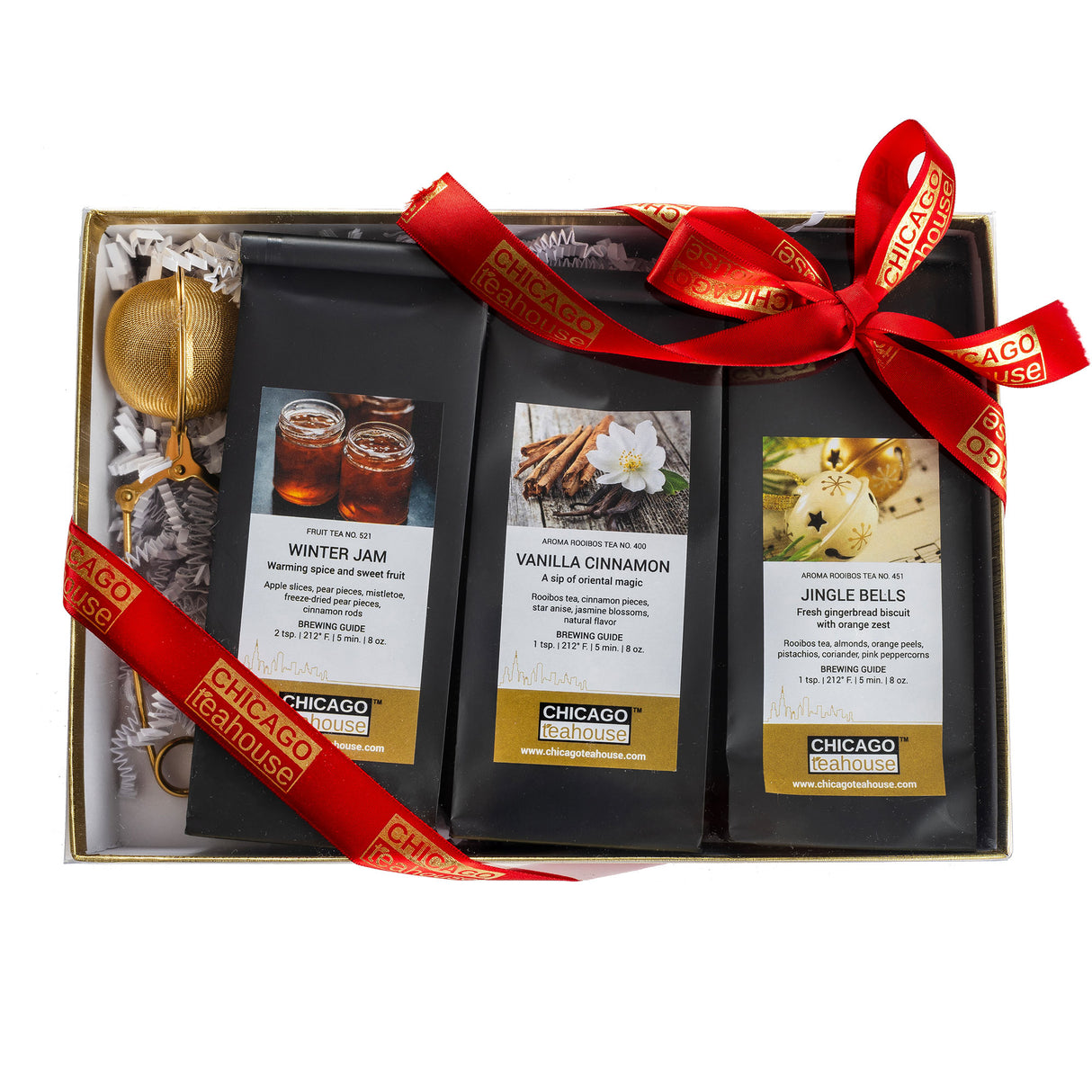 Cozy Christmas Caffeine Free Tea Sampler