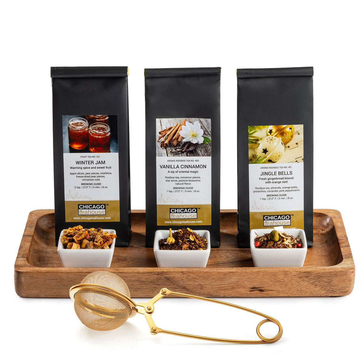 Cozy Christmas Caffeine Free Tea Sampler