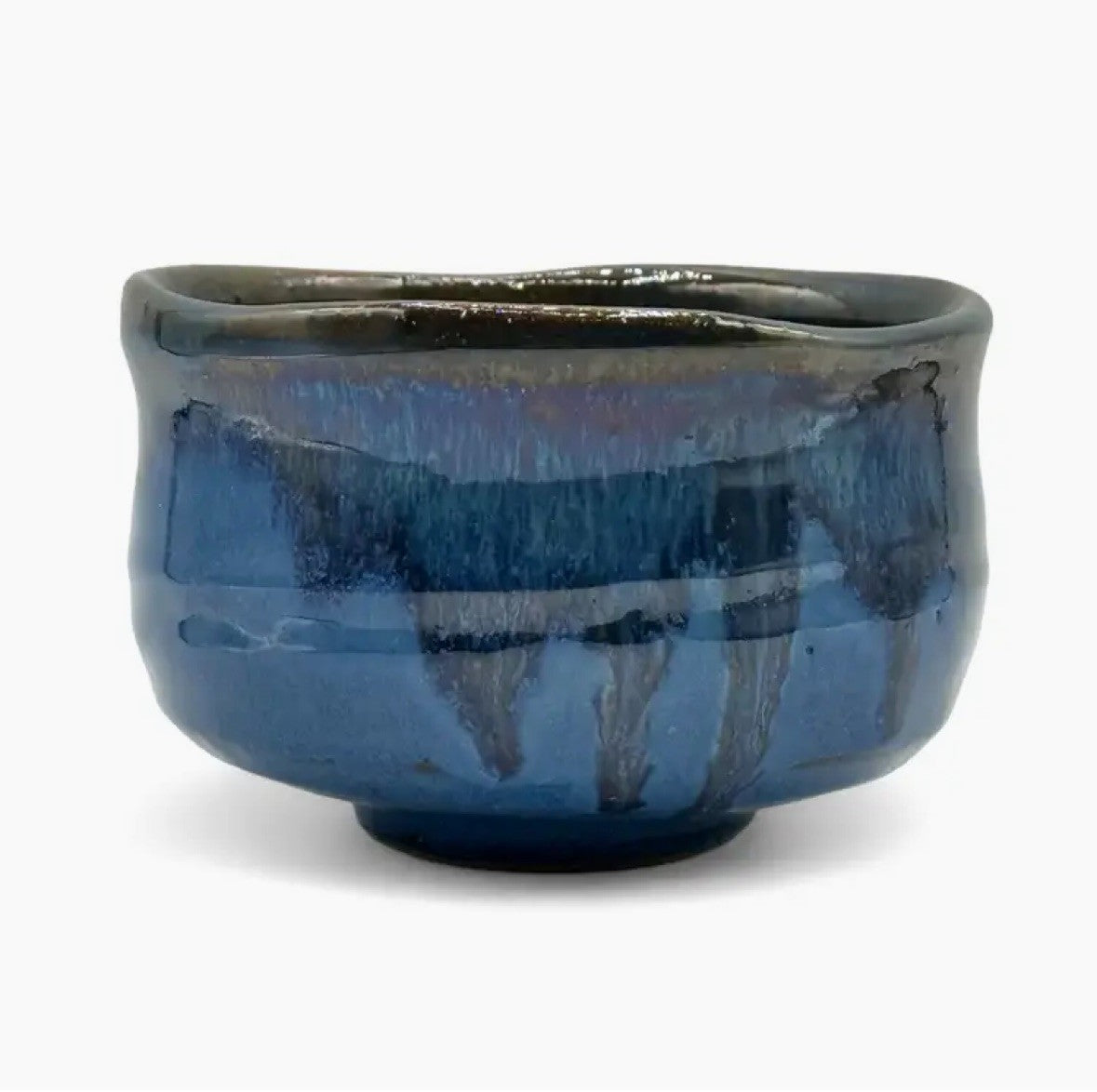 Namako Blue Mino-yaki Chawan