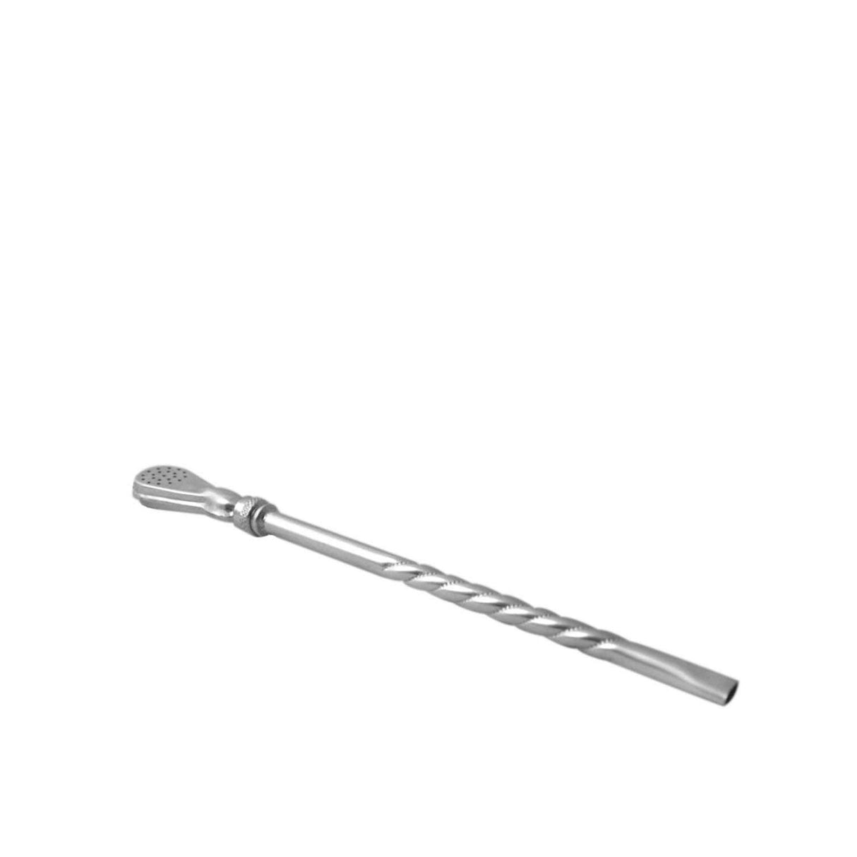 Silver Yerba Mate Tea Bombilla