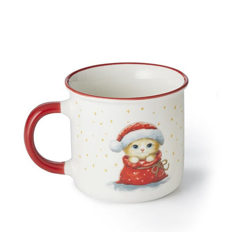 Christmas Cat Mugs -  0.35 L