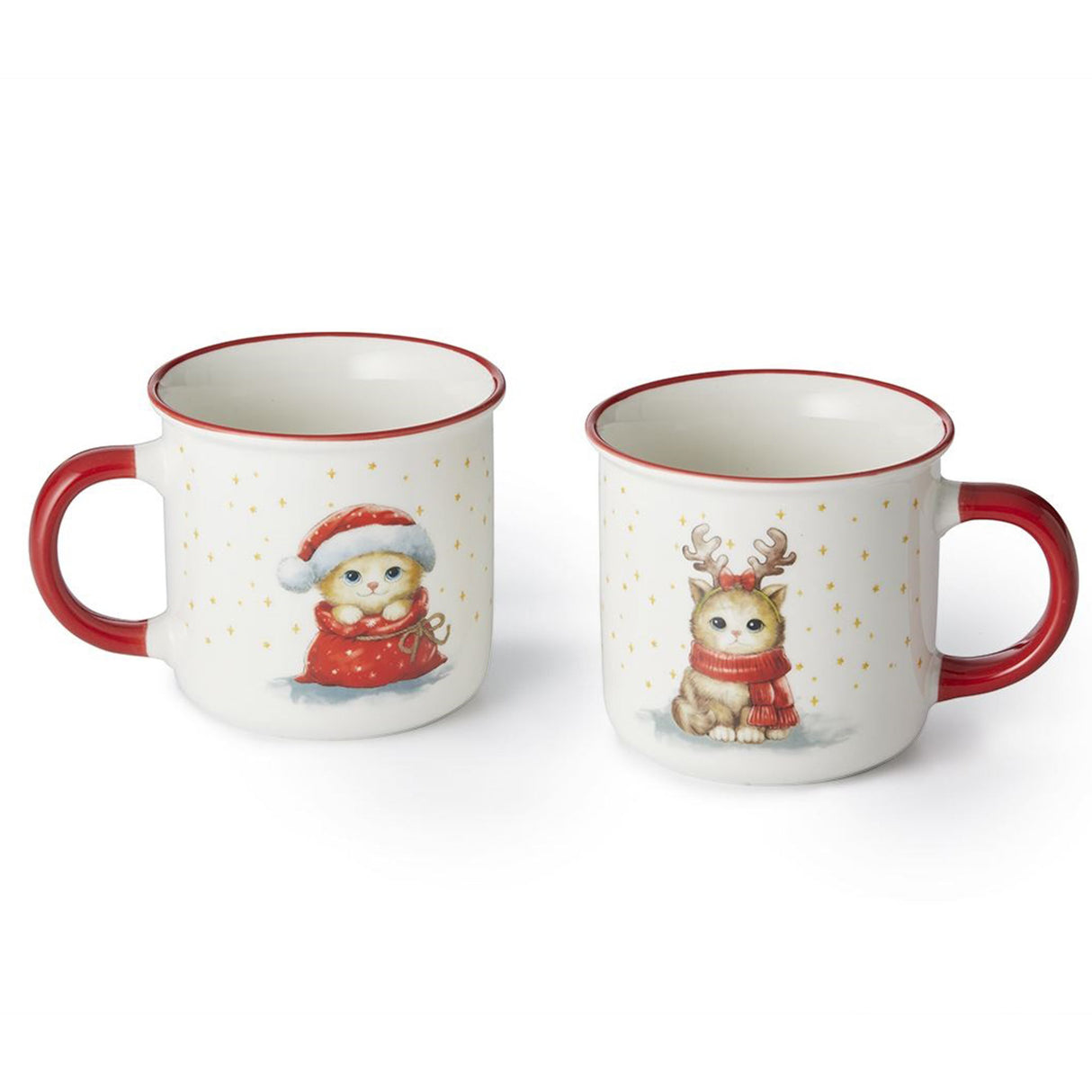 Christmas Cat Mugs -  0.35 L