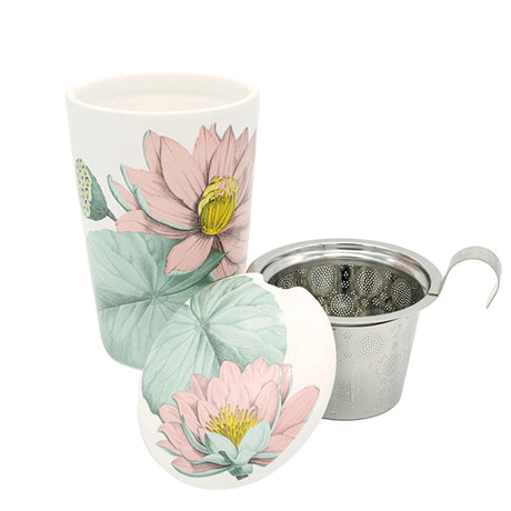 Tea Mug with Infuser and Lid