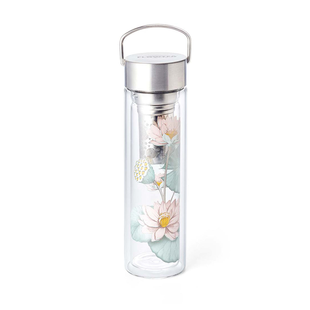 Glass Tumbler with Infuser - 12-Ounces