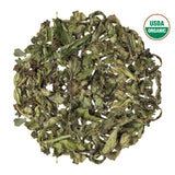 Dried peppermint leaves