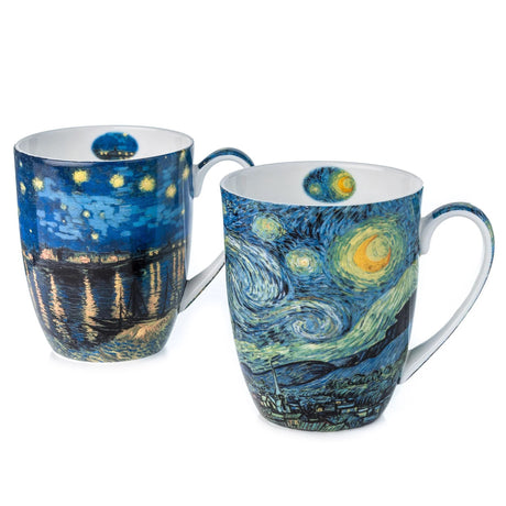 Van Gogh Starry Nights Mug Pair - 13 oz