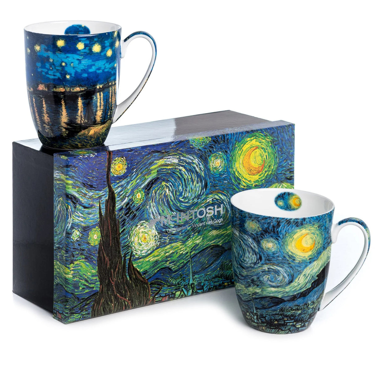 Van Gogh Starry Nights Mug Pair - 13 oz