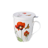 Poppies Tea Mug - 15.2 oz