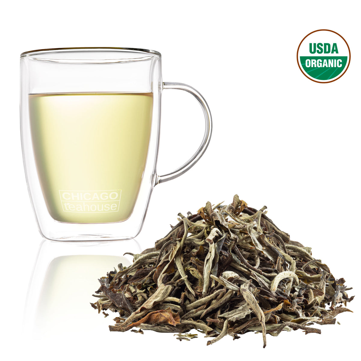 White Peony | Organic White Loose Leaf Tea | Chicago Teahouse