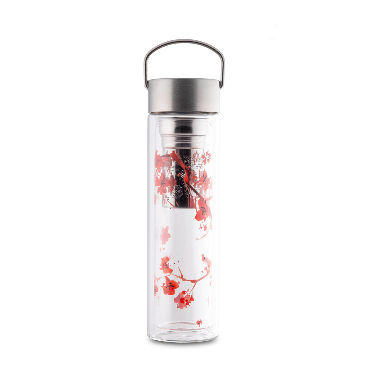 Glass Tumbler with Infuser - 12-Ounces