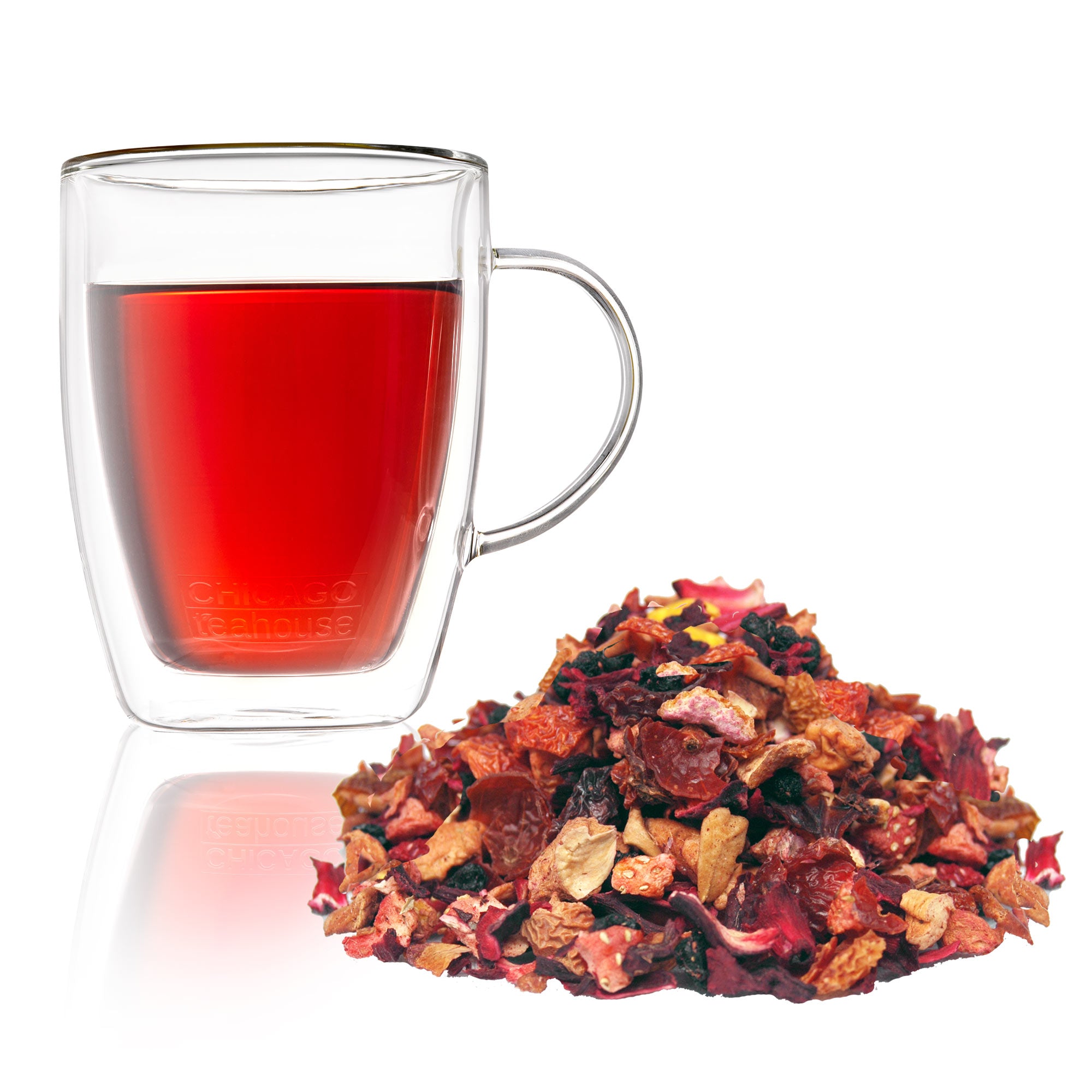Fruiy Tea Fruit Paradise | Fruit Loose Leaf Tea | Chicago Teahouse
