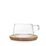 Viva Classic Tea Cup and Bamboo Saucer