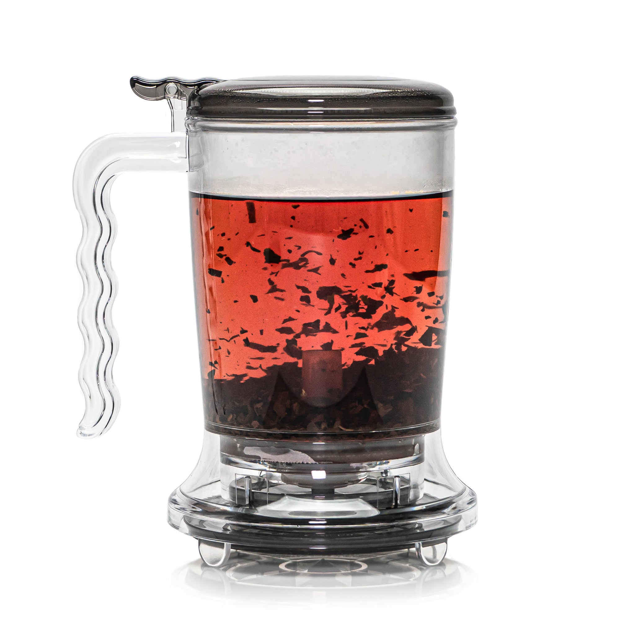 Single Serve Loose Leaf Tea Brewer Bottom Dispensing Tea Maker 16