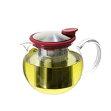 FORLIFE Bola Glass Teapot with Basket Infuser - 25-Ounces