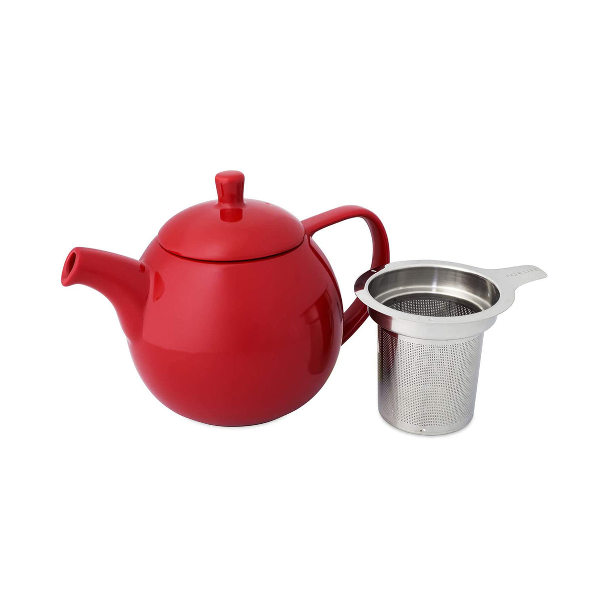 FORLIFE Curve Teapot with Infuser - 24-Ounces