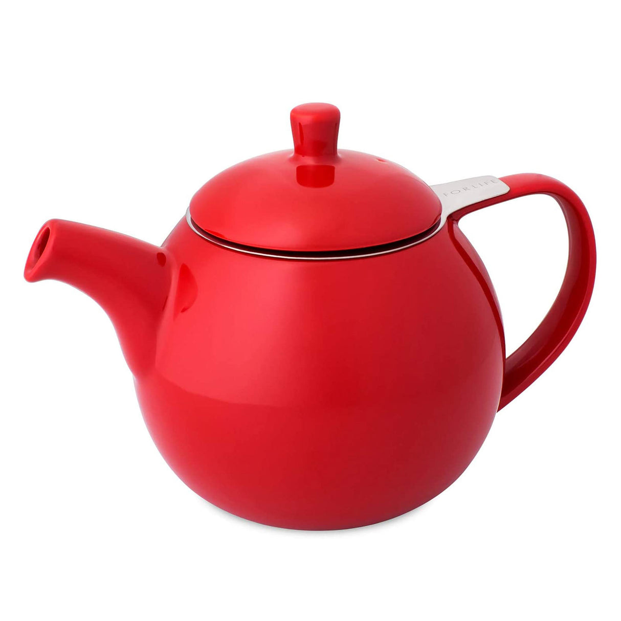 FORLIFE Curve Teapot with Infuser, 45-Ounces