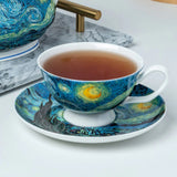 Van Gogh "Starry Night" Teacup & Saucer