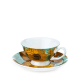 Van Gogh "Sunflowers" Teacup & Saucer