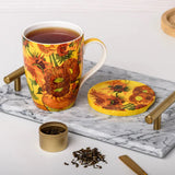 Van Gogh "Sunflowers' Tea Mug - 15.2 oz